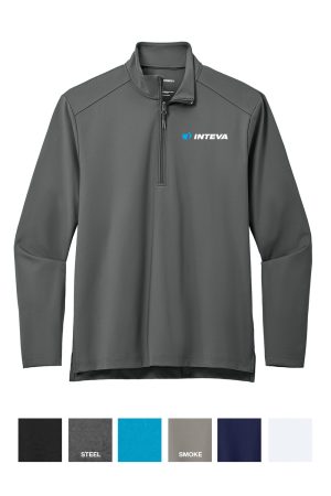 Port Authority® C-FREE® Double Knit  1/4-Zip